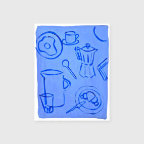 Lanche azul - Joana Dornellas