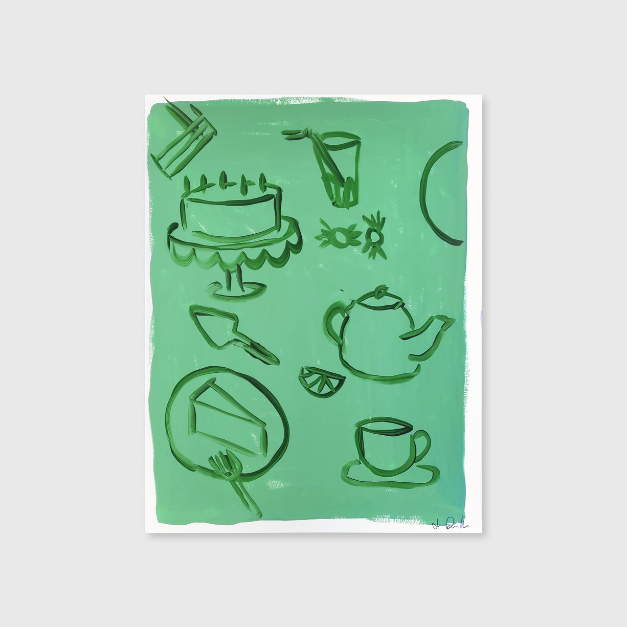 Lanche verde - Joana Dornellas